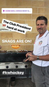 Sign-On Event - Club President John Davis aka BBQ King